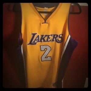 Adidas Los Angeles Lakers Lonzo Ball #2 Jersey